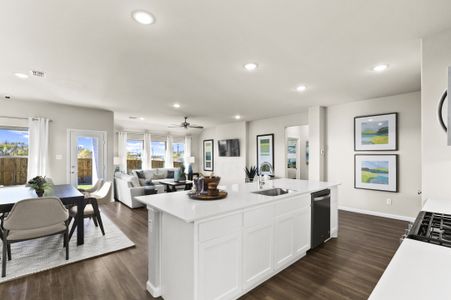 Open Floorplan in the Heisman home plan by Trophy Signature Homes – REPRESENTATIVE PHOTO