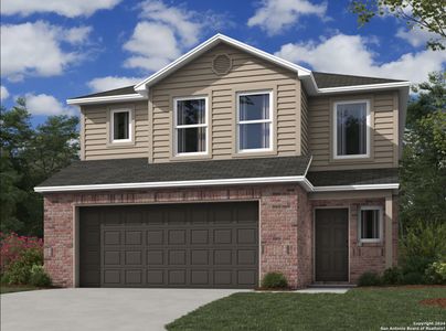 New construction Single-Family house 550 Moscato Rd, New Braunfels, TX 78130 RC Camden- photo 0