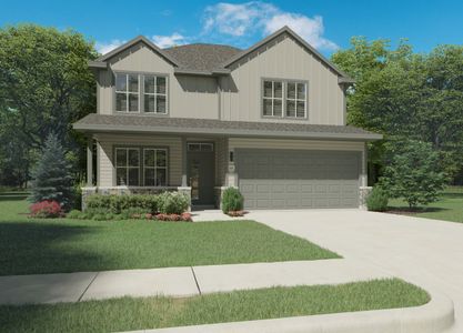 New construction Single-Family house Pearl | Trinity Ranch - Gem Series | 45' Lots, 216 Tolo Drive, Elgin, TX 78621 - photo