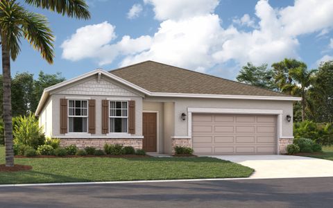 New construction Single-Family house 3724 Dusty Miller Place, Haines City, FL 33844 - photo 0 0