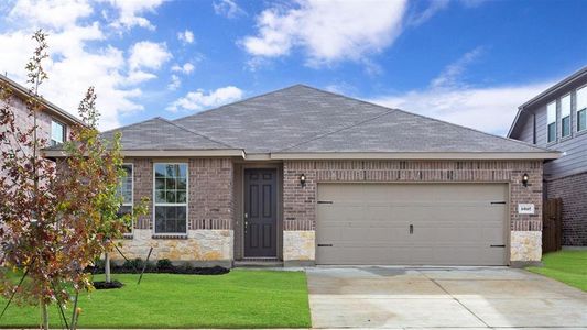 New construction Single-Family house 6281 Bollard Drive, Fort Worth, TX 76179 Basswood H- photo 0 0