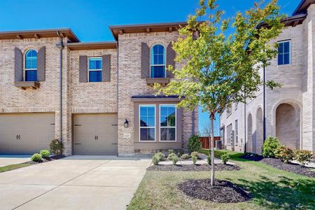 New construction Townhouse house 1137 Queensdown Way, Forney, TX 75126 Abbey- photo 0