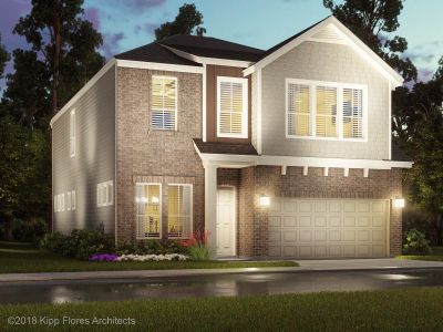 New construction Single-Family house 4220 Cottage House Drive, Houston, TX 77080 The Manor (2870)- photo 0 0