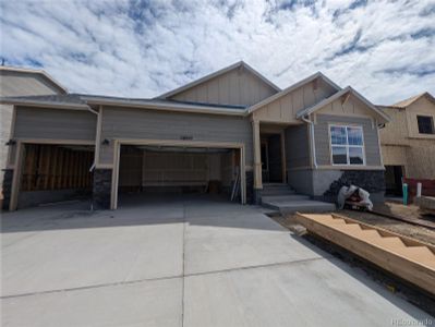 New construction Single-Family house 16910 Mckay Drive, Mead, CO 80542 Lakewood II- photo 0