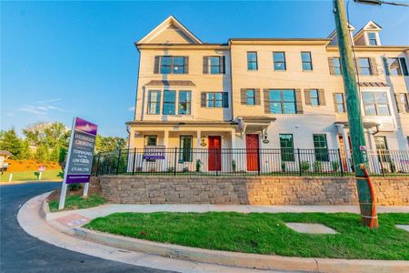 New construction Townhouse house 3495 Senna Road, Duluth, GA 30096 Somerset- photo 0