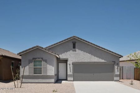 New construction Single-Family house 5636 S 242Nd Lane, Buckeye, AZ 85326 Moonbeam- photo 0