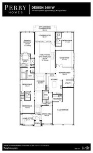 New construction Single-Family house 4427 Southpoint Way, Fulshear, TX 77441 Design 3481W- photo 1 1
