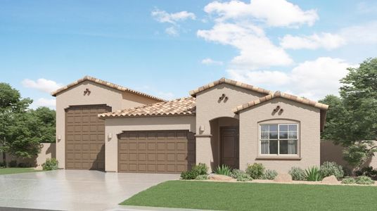 New construction Single-Family house 3874 E Terrel Street, San Tan Valley, AZ 85143 Wayfarer II- photo 0