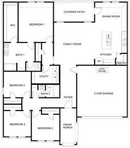 D.R. Horton's Dean floorplan - All Home and community information, including pricing, included features, terms, availability and amenities, are subject to change at any time without notice or obligation. All Drawings, pictures, photographs, video, square footages, floor plans, elevations, features, colors and sizes are approximate for illustration purposes only and will vary from the homes as built.