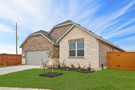 New construction Single-Family house 3396 Voda Bend Drive, Katy, TX 77493 Plan 1854- photo