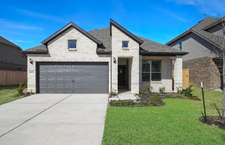 New construction Single-Family house 18215 Ellerden Forest Drive, Tomball, TX 77377 Haskell- photo 0 0