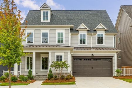 New construction Townhouse house 707 Morgan Drive, Woodstock, GA 30188 The Abbot - photo 0 0