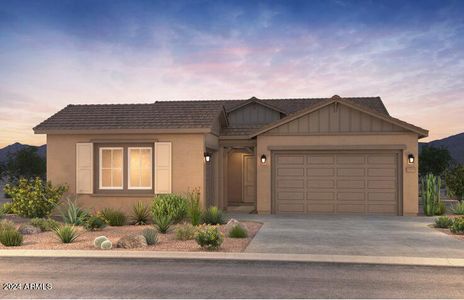 New construction Single-Family house 16683 W Saguaro Park Lane, Surprise, AZ 85387 Coventry- photo 0