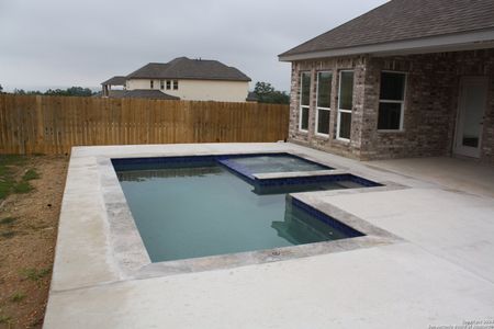 New construction Single-Family house 3575 King Terrace, Bulverde, TX 78163 Magnolia A- photo 51 51