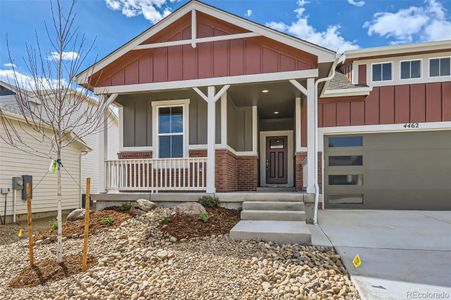New construction Single-Family house 4462 Big Horn Parkway, Johnstown, CO 80534 Bluebell- photo 2 2