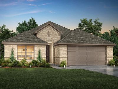 New construction Single-Family house 4428 Mill Falls Trail, Fort Worth, TX 76036 Avery - Front Entry- photo 0