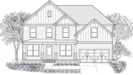 New construction Single-Family house 3183 Ancoats Street, Douglasville, GA 30135 SAVANNAH II- photo
