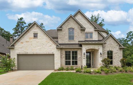 New construction Single-Family house 371 Calmato Woods Way, Willis, TX 77318 Plan 3799 	- photo 0