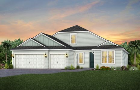 New construction Single-Family house Stellar Grand, 41  Hickory Pine Drive, Saint Augustine, FL 32092 - photo