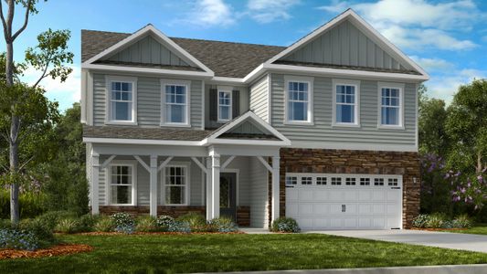 New construction Single-Family house 505 Morning Glade Street, Wake Forest, NC 27587 - photo 1 1