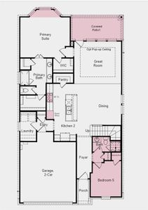 Structural Options Added: Gourmet Kitchen and Bay Window in Primary Suite