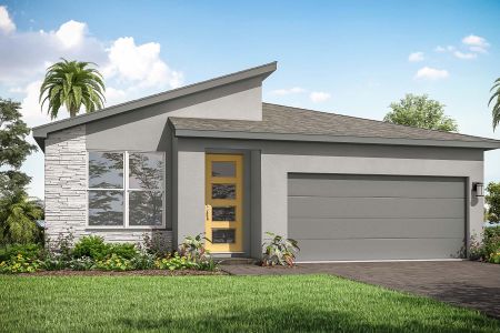 New construction Single-Family house 9133 Sw Remy Ln, Port St. Lucie, FL 34987 Briar- photo 0