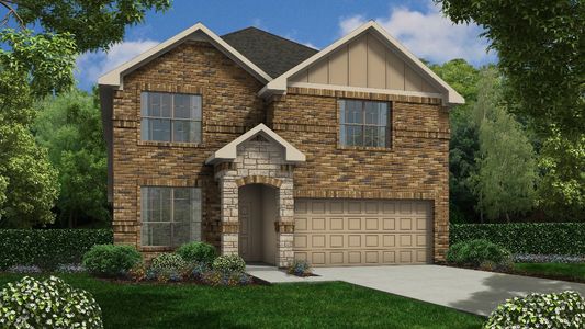 New construction Single-Family house Waring 45/50's, 631 Woodhaven Lakes Drive, La Marque, TX 77568 - photo