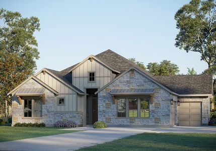 New construction Single-Family house Lincoln 5130, 1013 Little Elm Drive, Mansfield, TX 76063 - photo