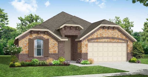 New construction Single-Family house 101 Grasslands Lane, Balch Springs, TX 75181 Newport- photo 0