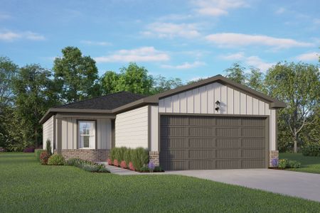 New construction Single-Family house The Comal C, Applewhite Meadows, San Antonio, TX 78224 - photo