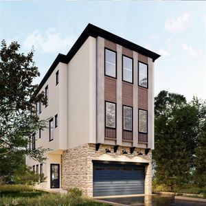 New construction Single-Family house 1525 Caywood Lane, Unit D, Houston, TX 77055 - photo 0 0