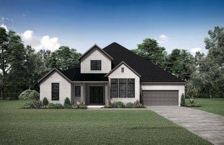 New construction Single-Family house Eastland II, 5311 Lakeview Bend, Fulshear, TX 77441 - photo