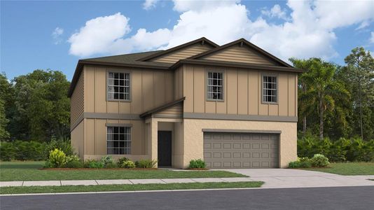 New construction Single-Family house 22156 Calisto Way, Land O' Lakes, FL 34637 Providence- photo 0