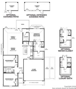 New construction Single-Family house 12311 Flatiron Way, San Antonio, TX 78002 Kingsley- photo 1 1
