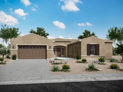 New construction Single-Family house Carina - Harmony, 18624 W Cathedral Rock Drive, Goodyear, AZ 85338 - photo