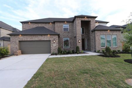 New construction Single-Family house 21615 Cabramatta Field Drive, Cypress, TX 77433 Palisade- photo 1 1