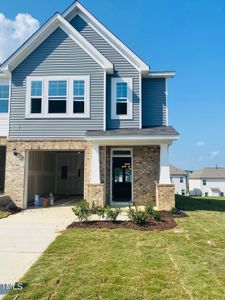 New construction Townhouse house 547 Eversden Drive, Unit 219, Zebulon, NC 27597 Kenley- photo 0