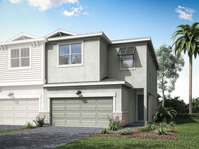 New construction Townhouse house 3560 Nw Solange Ct, Jensen Beach, FL 34957 Dylan- photo 0