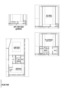 New construction Single-Family house 3917 Stars, Celina, TX 75078 Plan 1405- photo