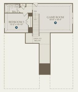 Pulte Homes, Mooreville floor plan