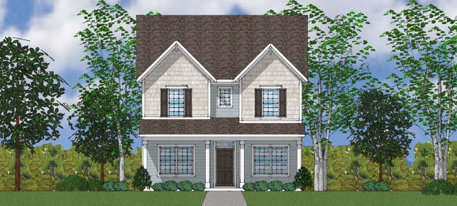 New construction Single-Family house 639 Georgia'S Landing Parkway, Raleigh, NC 27603 Lafayette- photo 3 3