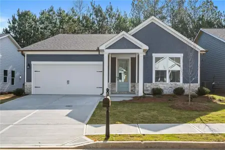 New construction Single-Family house 1783 Juniper Berry Way, Loganville, GA 30052 The Daphne A- photo 0