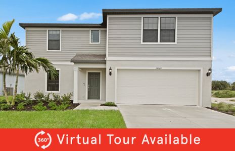 New construction Single-Family house 12733 Wanderlust Place, Parrish, FL 34219 Wakefield- photo 0