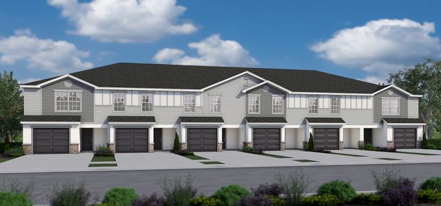 New construction Townhouse house 2713 Walden Town Circle, Plant City, FL 33566 Magnolia- photo 0