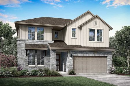 New construction Single-Family house Reimer, 256 Faulkner Street, Liberty Hill, TX 78642 - photo
