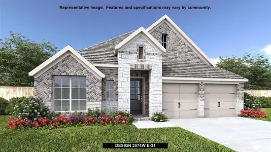 New construction Single-Family house 5852 Megs Creek Road, Fort Worth, TX 76126 Design 2574W- photo 0 0