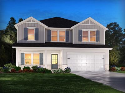 New construction Single-Family house 171 Westerly Station, Pendergrass, GA 30567 Brentwood- photo 0