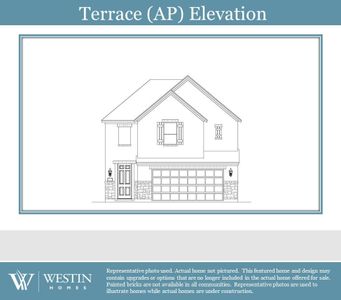 New construction Single-Family house The Terrace, 7322 Prairie Lakeshore Lane, Katy, TX 77493 - photo