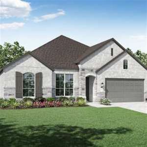 New construction Single-Family house 18215 Hairpin Banksia Lane, Conroe, TX 77302 Canterbury- photo 0