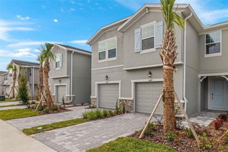 New construction Townhouse house 5489 Brooklet Woods Drive, Wesley Chapel, FL 33545 Marianna- photo 0 0